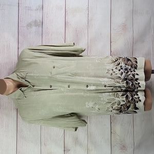 Puritan button down shirt sz Large